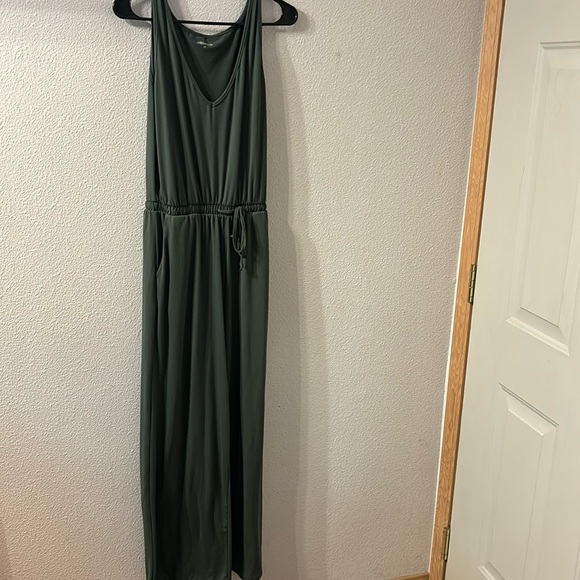 All threads green tank top jumpsuit size medium - Picture 1 of 6